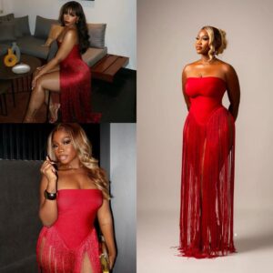 Classy Red bandage dress