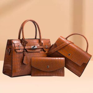 Crocodile Pattern Handbag
